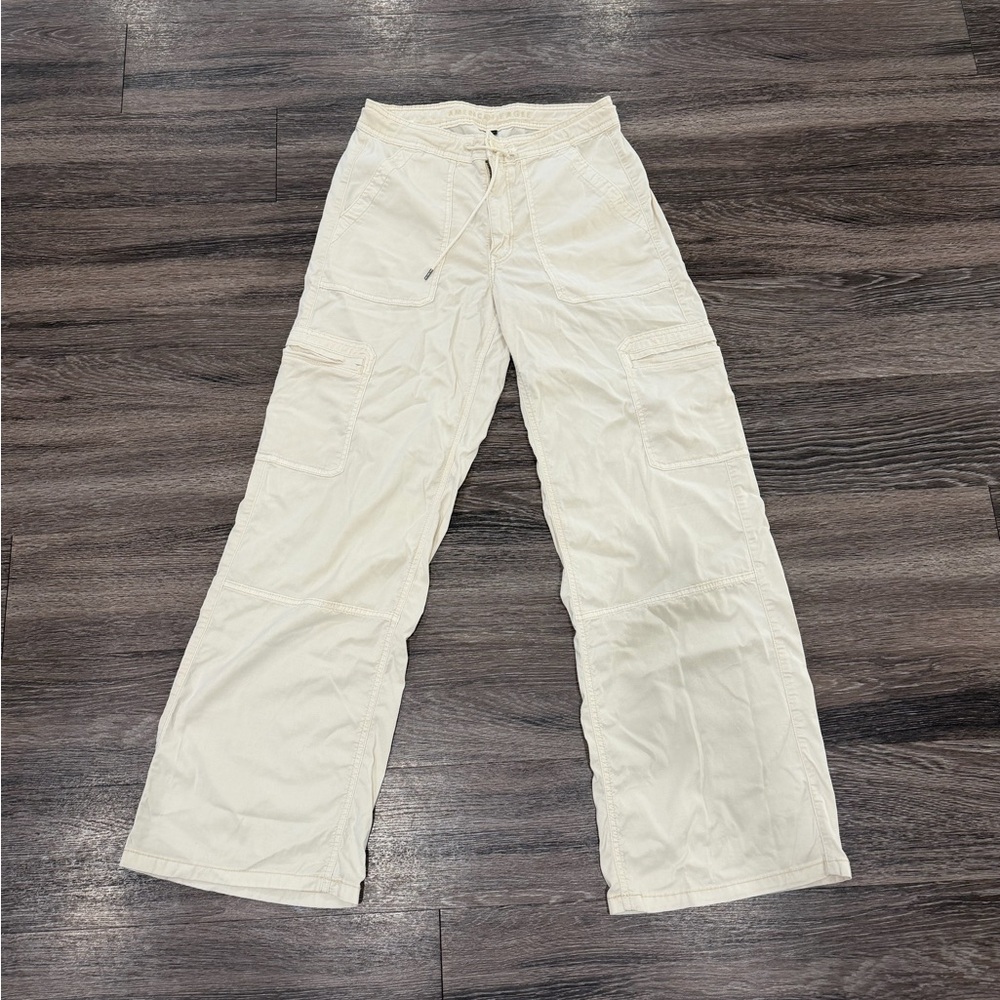 American Eagle Outfitters Beige Stretch Pants